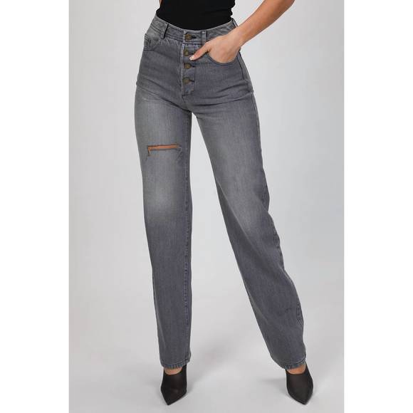 NEW ZEYNEP ARCAY vintage cut denim pants in grey - Picture 5 of 7